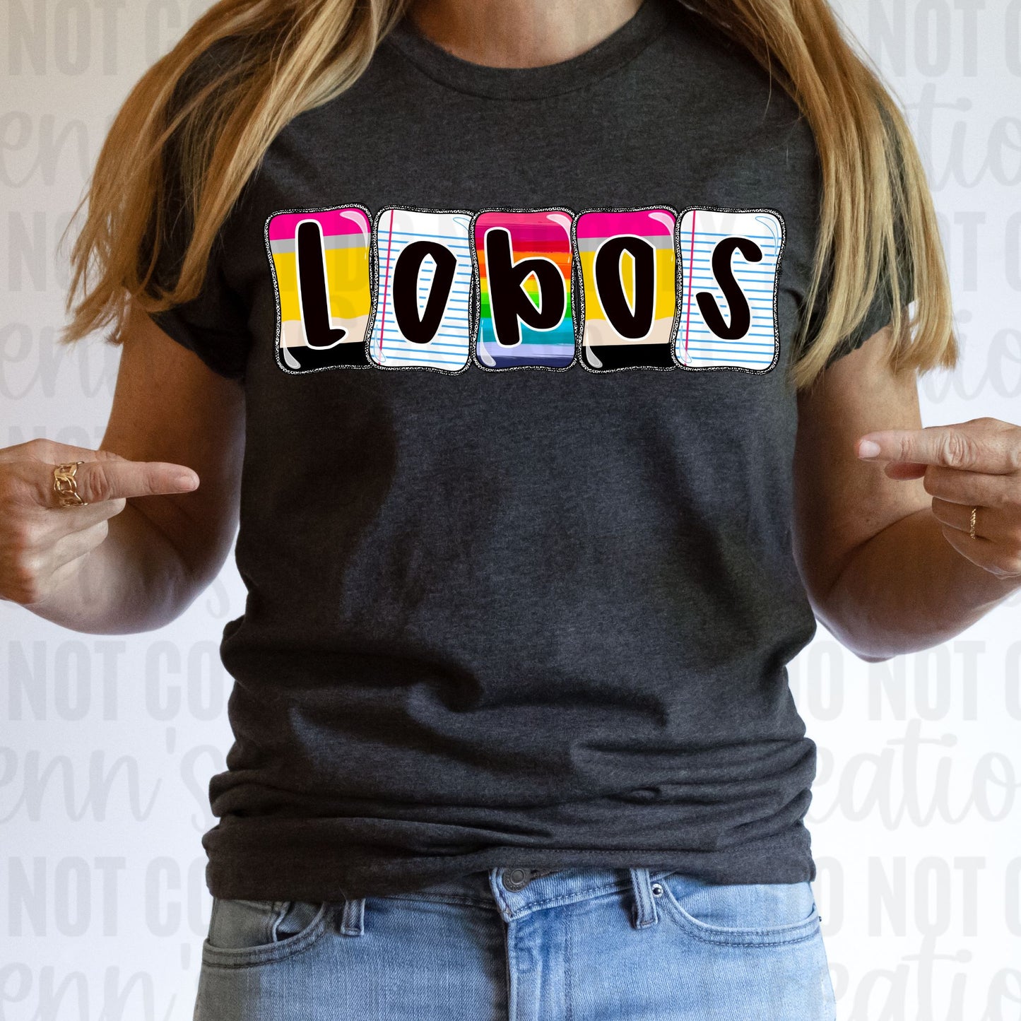 Lobos - school letters