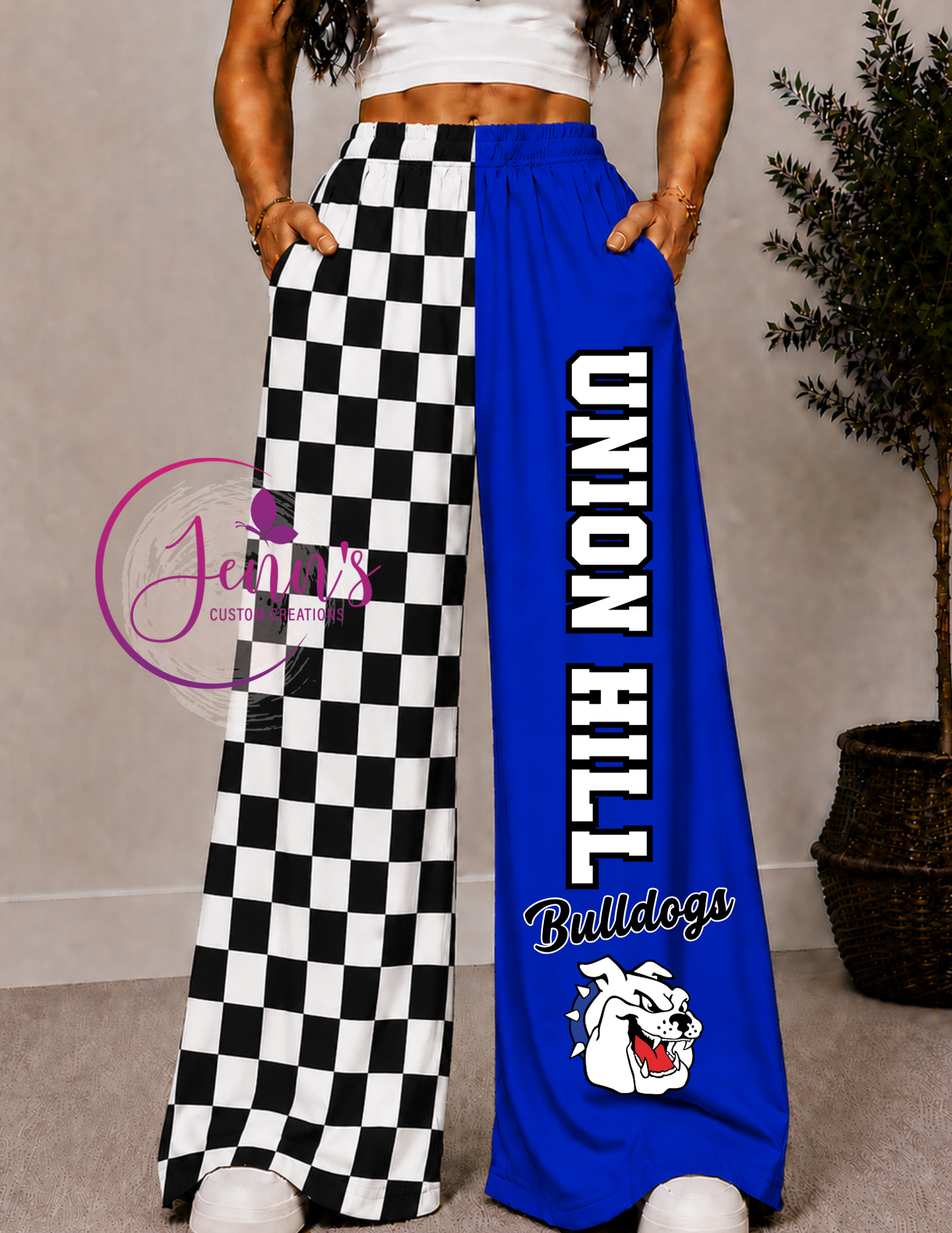 UNION HILL WIDE LEG PANTS -4