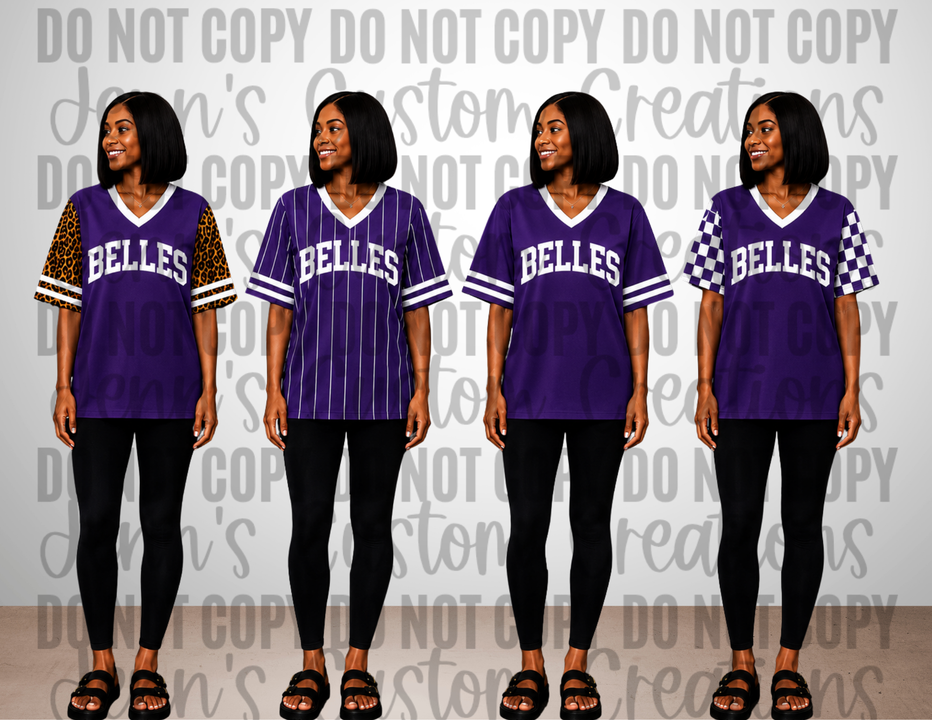 BELLES FOOTBALL JERSEY * PRE-ORDER*