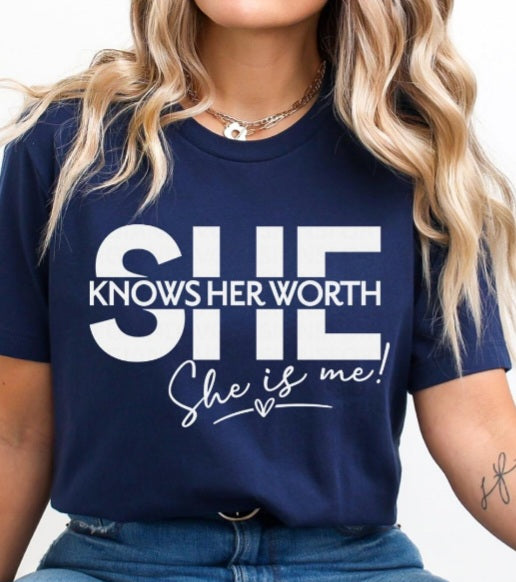 She knows her worth