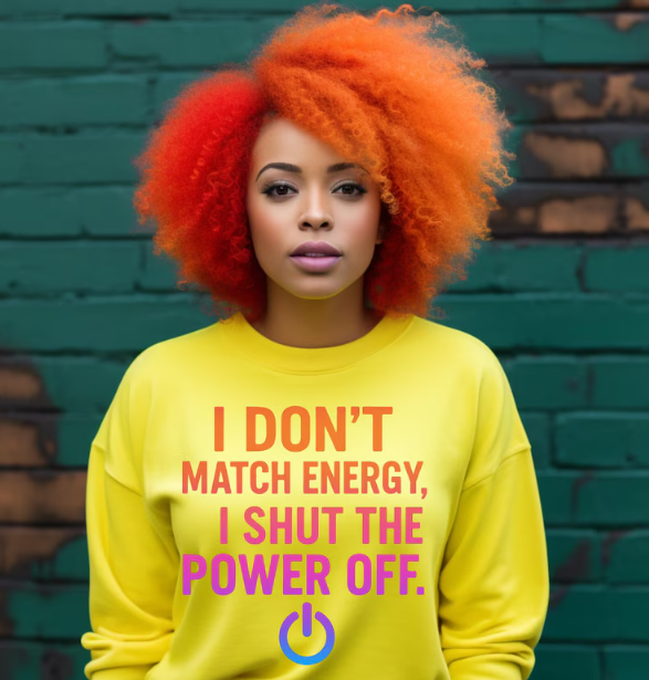 I shut the power off