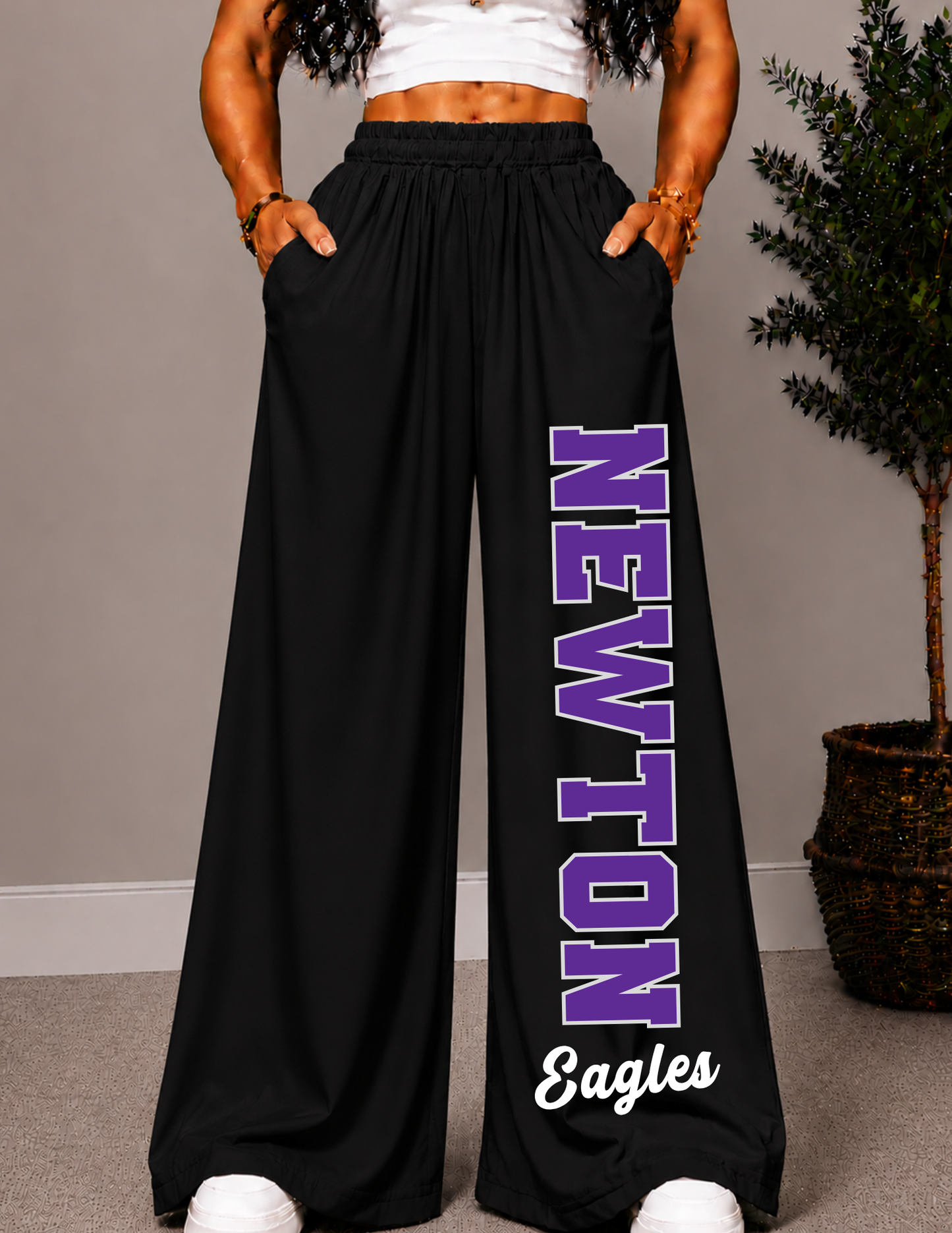 NEWTON WIDE LEG PANTS -1