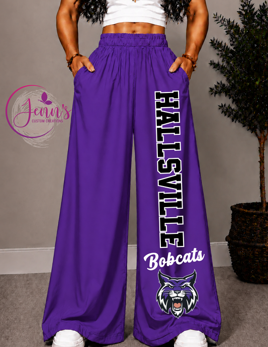 HALLSVILLE WIDE LEG PANTS -1