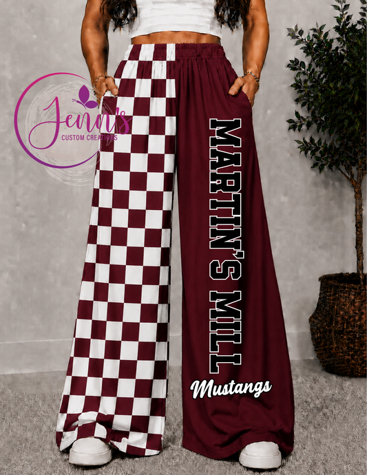 MARTIN'S MILL WIDE LEG PANTS -4