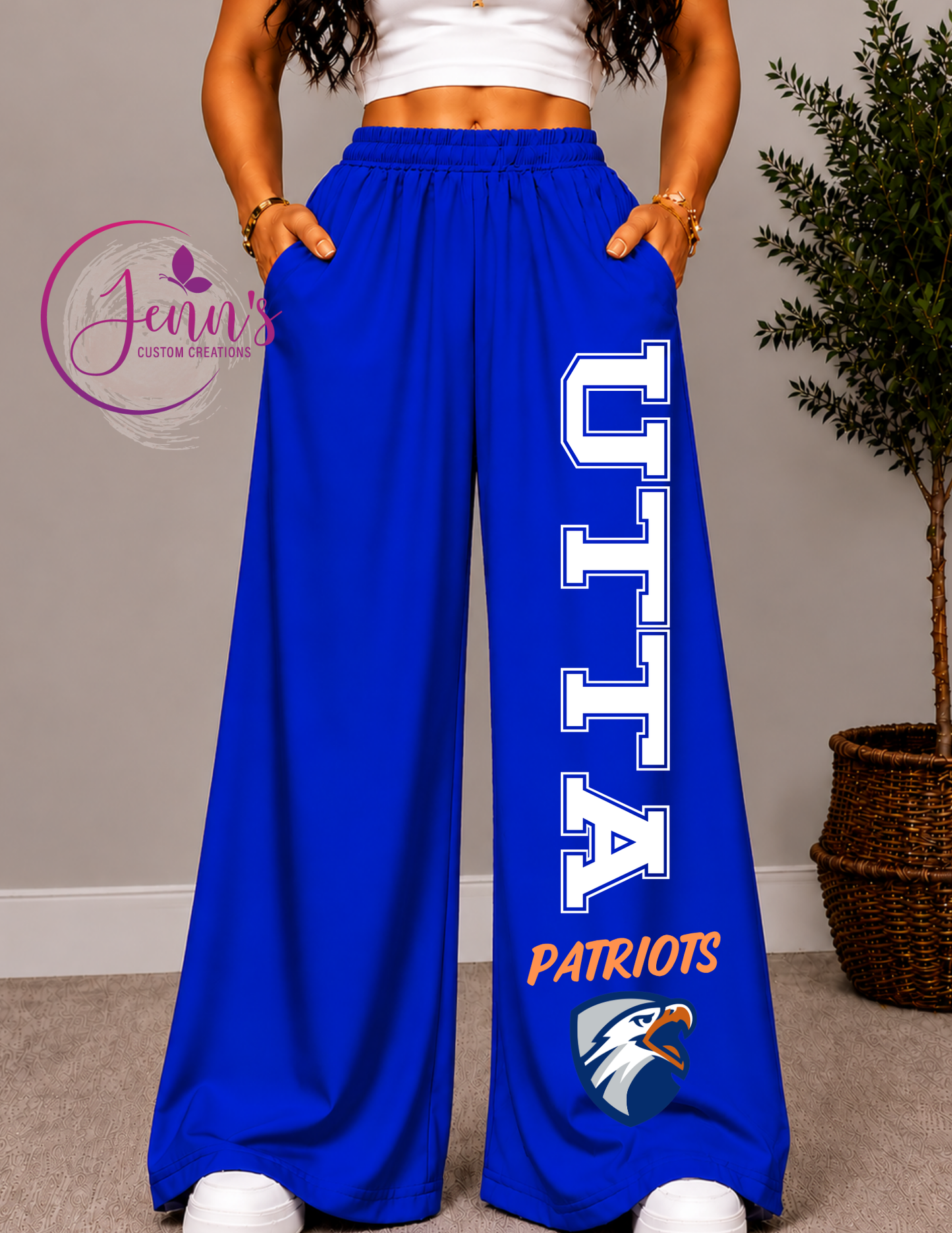 UTTA WIDE LEG PANTS -1