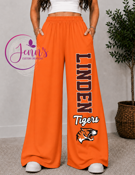 LINDEN WIDE LEG PANTS -1