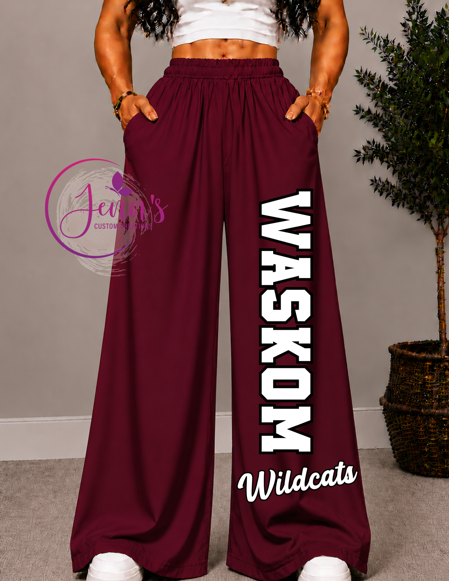 WASKOM WIDE LEG PANTS -1