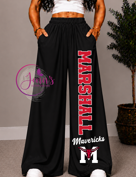 MARSHALL WIDE LEG PANTS -1