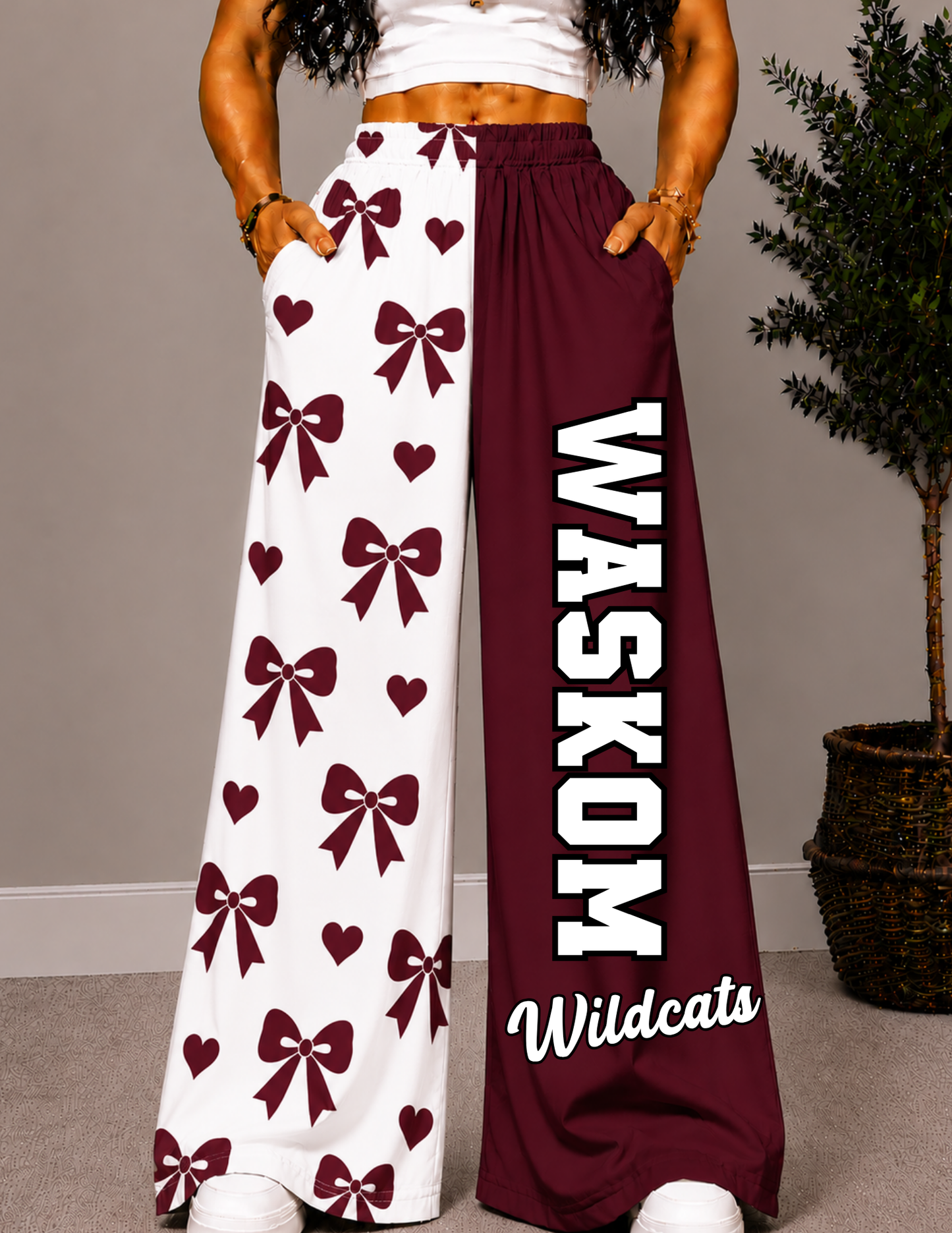 WASKOM WIDE LEG PANTS -3B