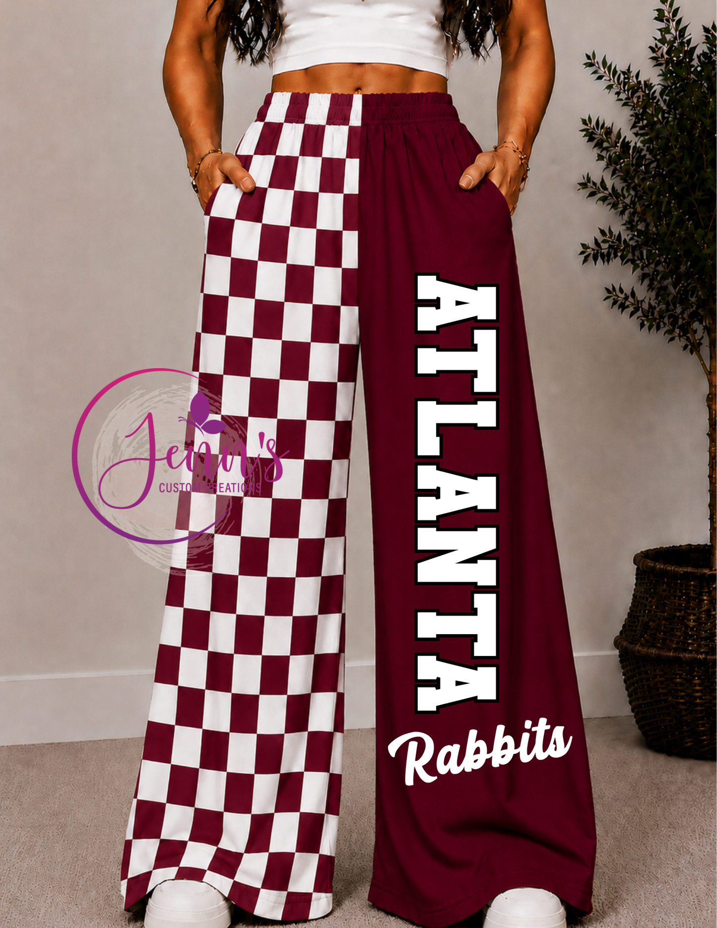 ATLANTA WIDE LEG PANTS -4