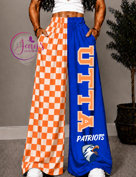 UTTA WIDE LEG PANTS -4