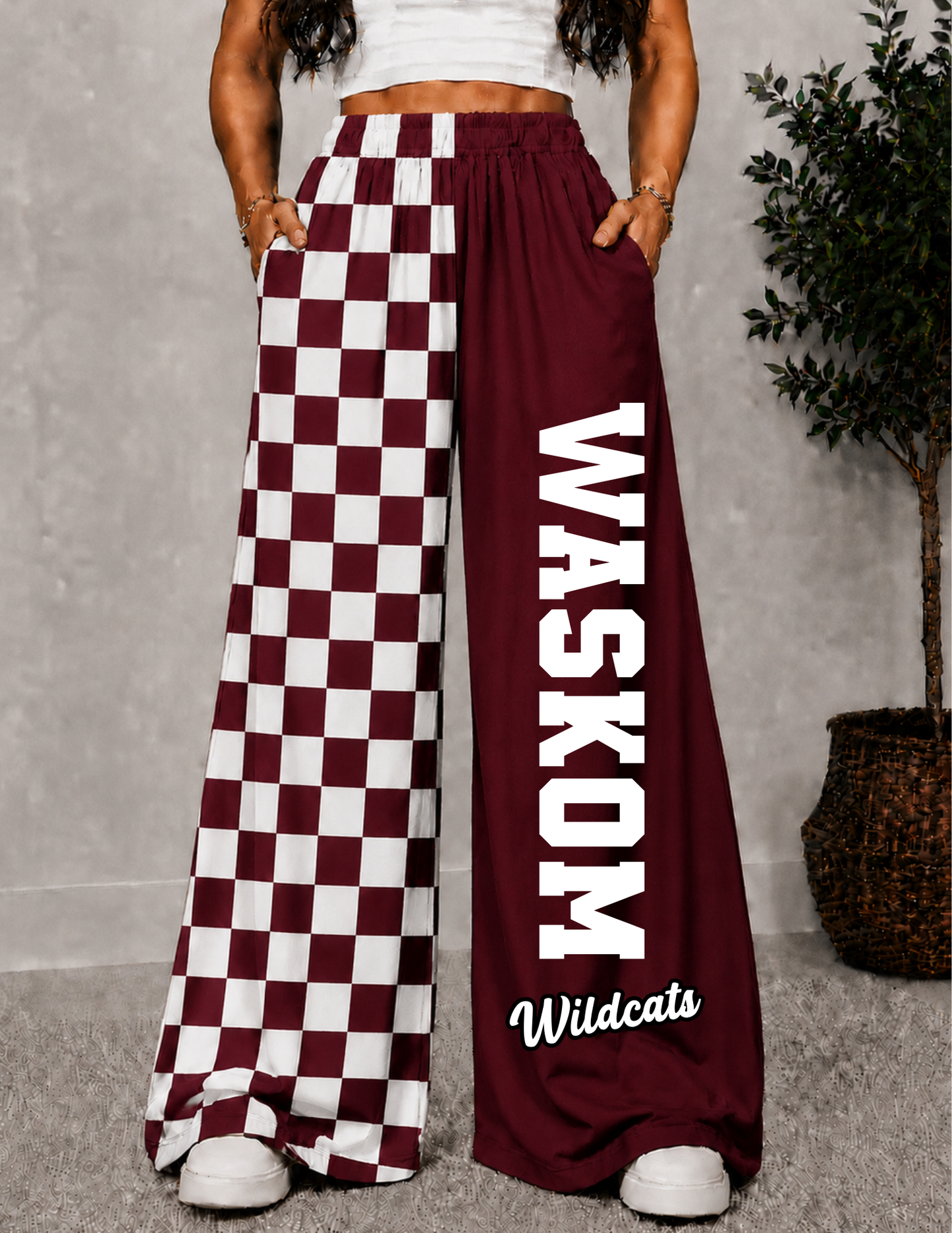 WASKOM WIDE LEG PANTS -4