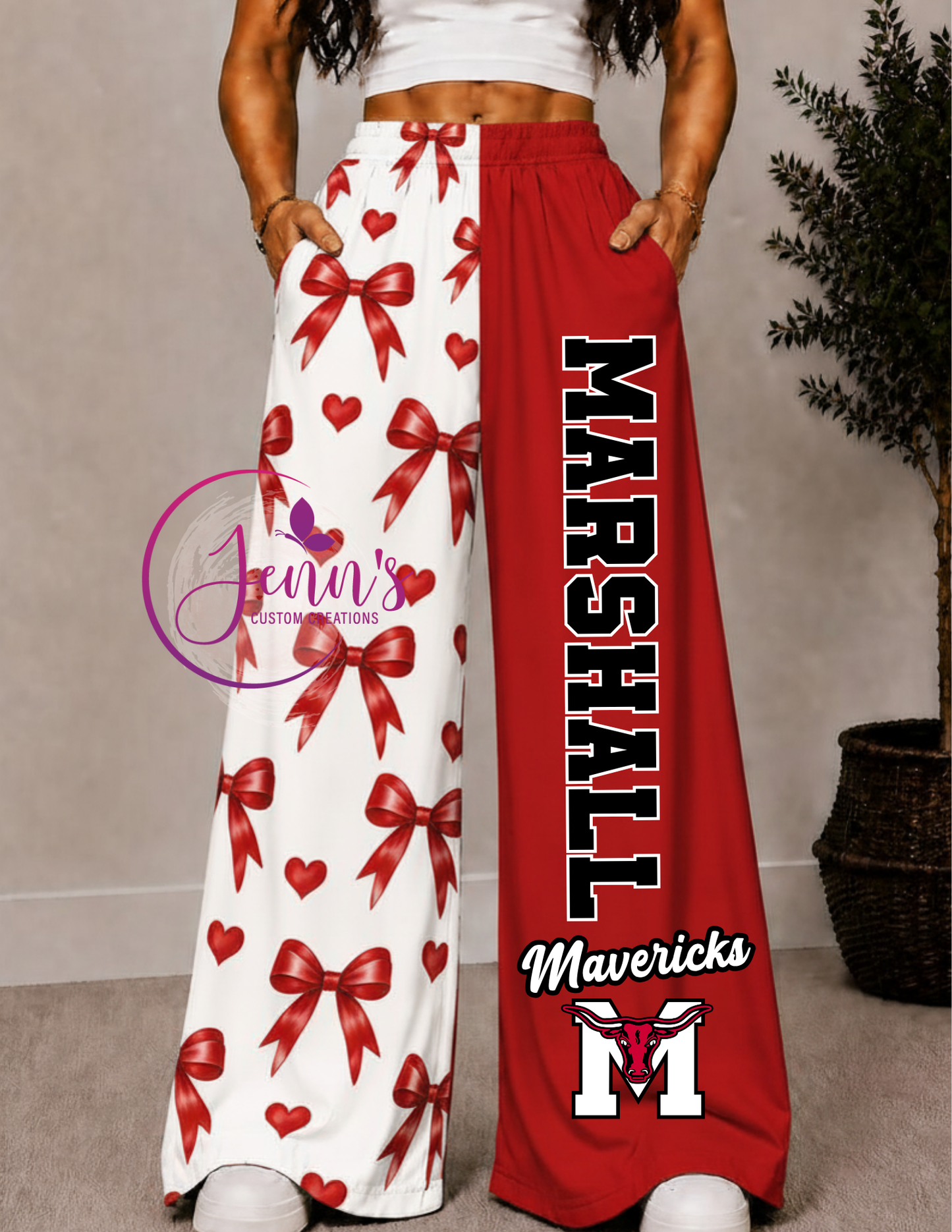 MARSHALL WIDE LEG PANTS -3B