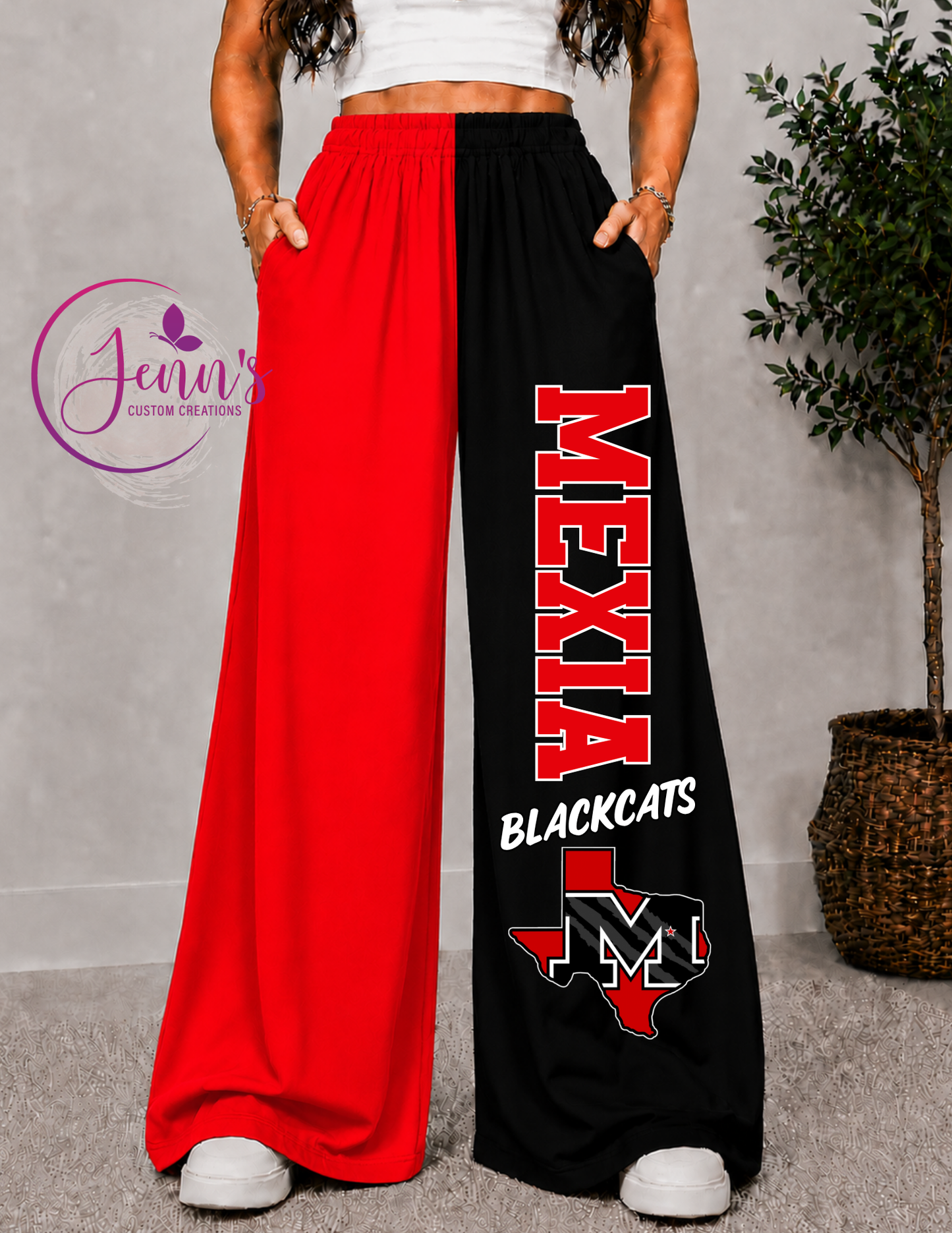MEXIA WIDE LEG PANTS -2