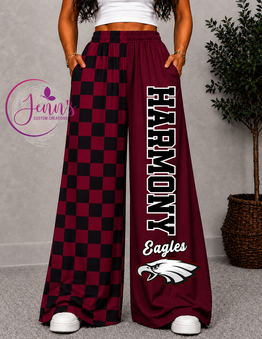 HARMONY WIDE LEG PANTS -4