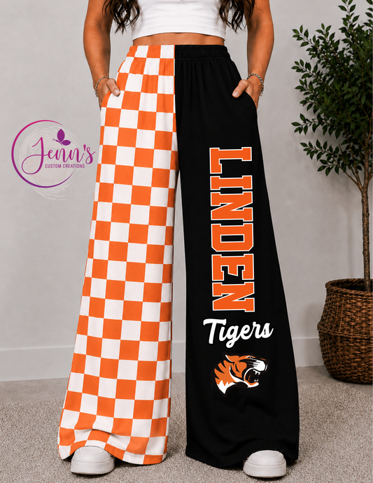 LINDEN WIDE LEG PANTS -4