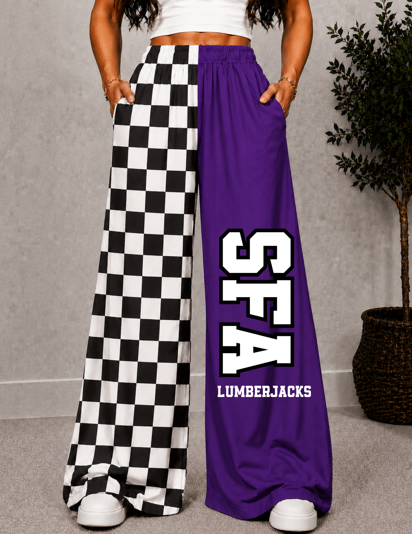 SFA WIDE LEG PANTS -4
