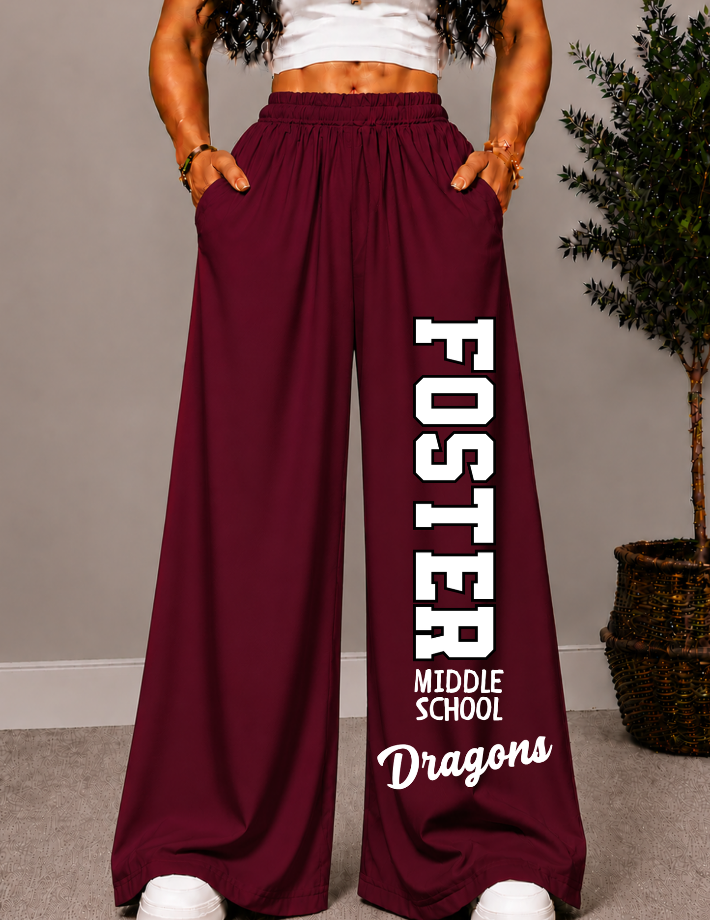 FMS WIDE LEG PANTS -1