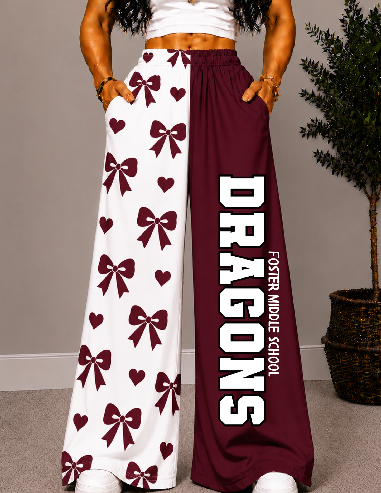 FMS WIDE LEG PANTS -3b