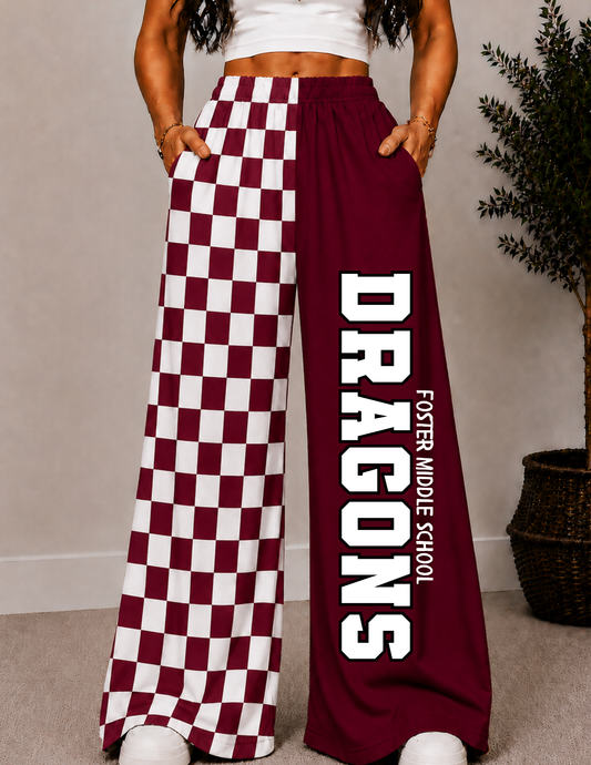 FMS WIDE LEG PANTS -4