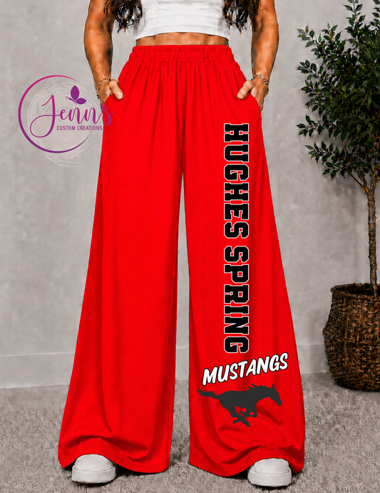 HUGHES SPRING WIDE LEG PANTS -1