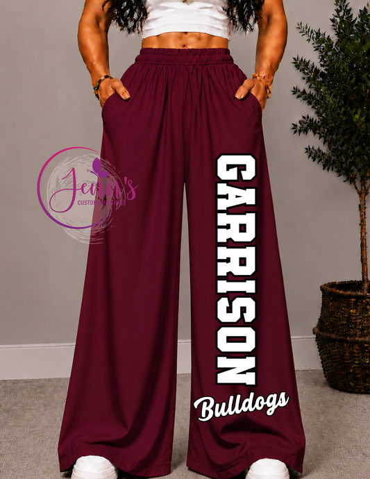 GARRISON WIDE LEG PANTS -1