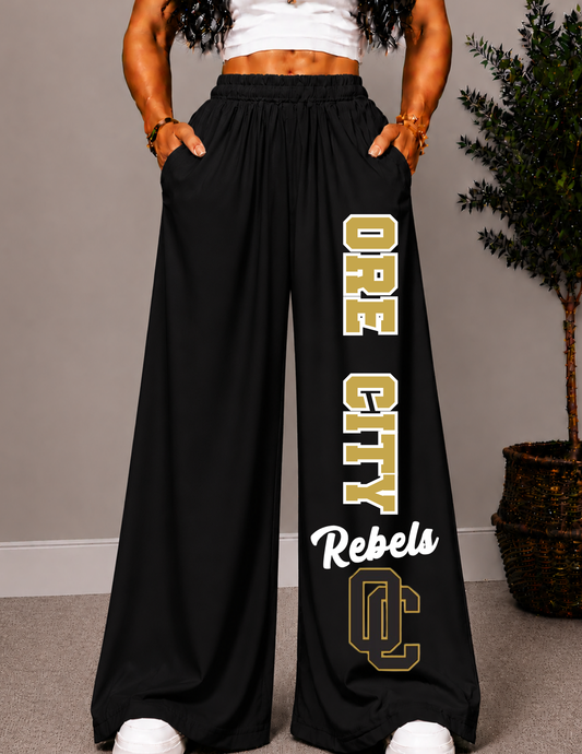 ORE CITY WIDE LEG PANTS -1