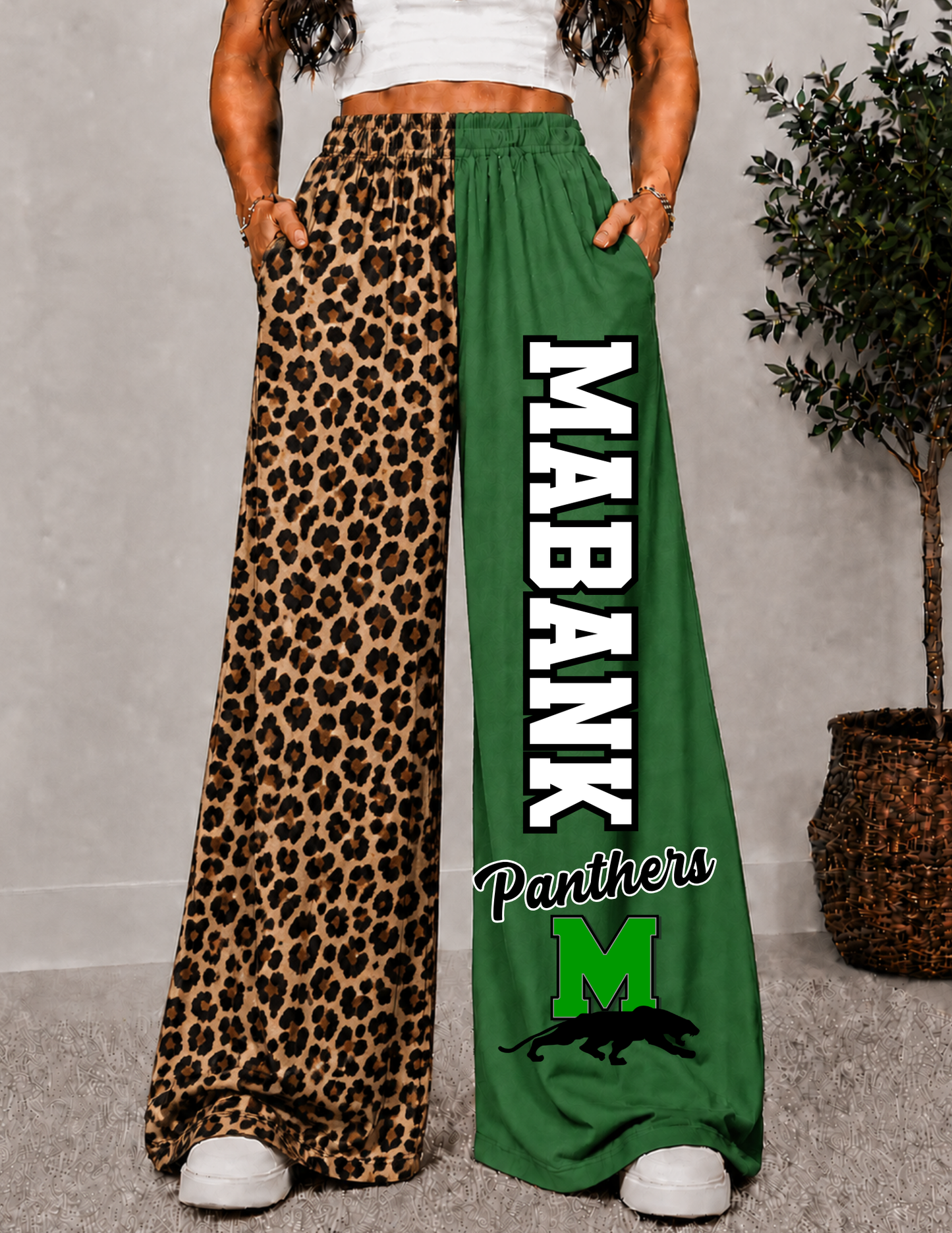 MABANK WIDE LEG PANTS -3L