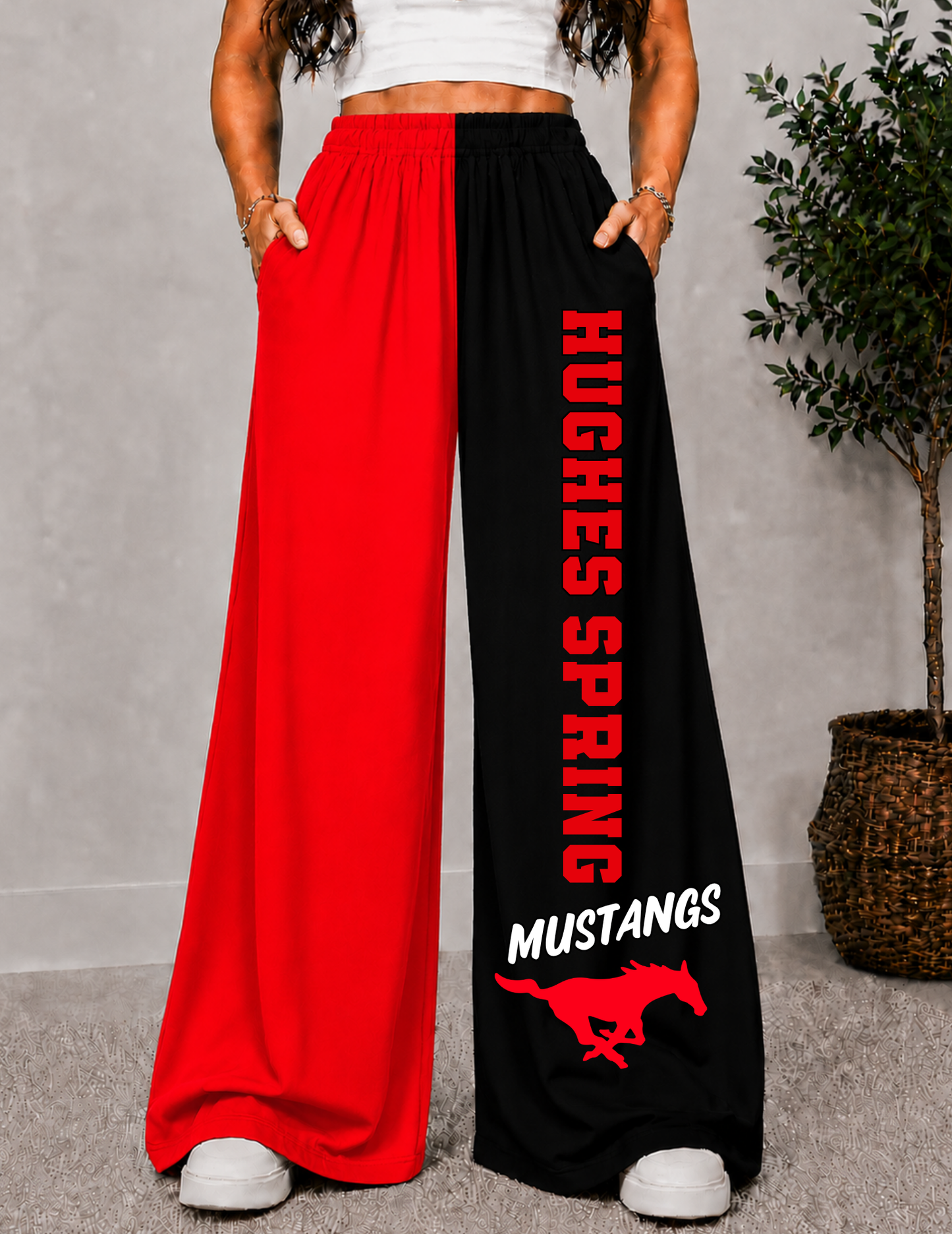 HUGHES SPRING WIDE LEG PANTS -2