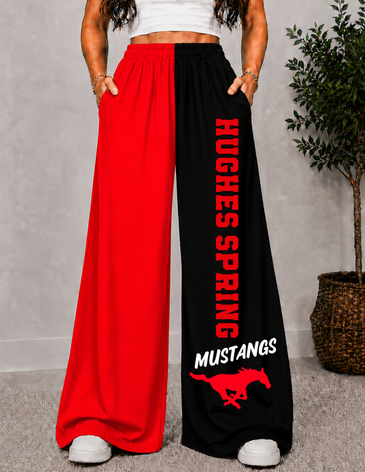 HUGHES SPRING WIDE LEG PANTS -2