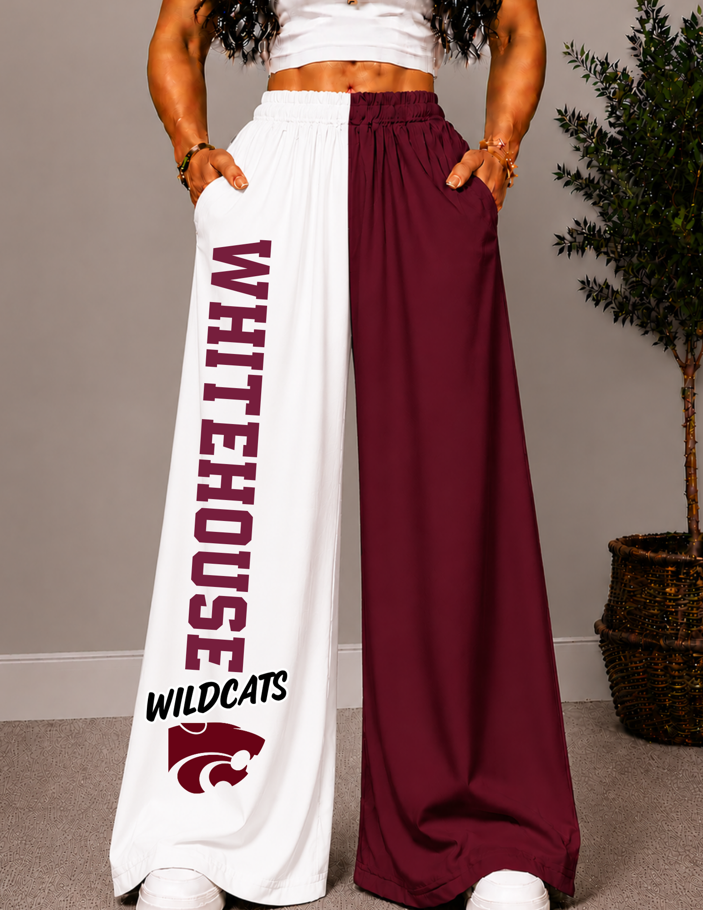 WHITEHOUSE WIDE LEG PANTS -2