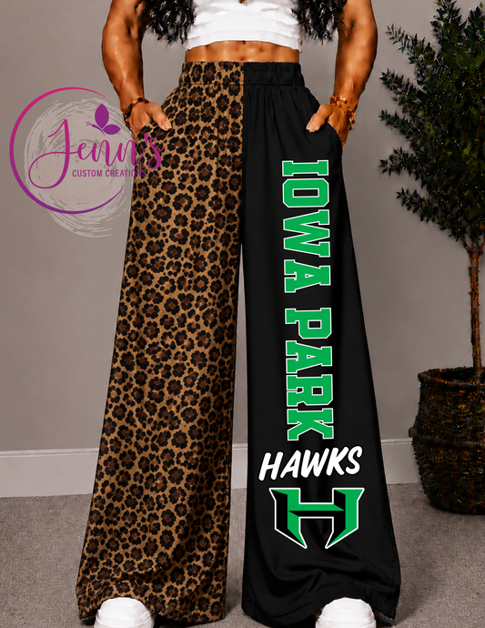 IOWA PARK  WIDE LEG PANTS -3L
