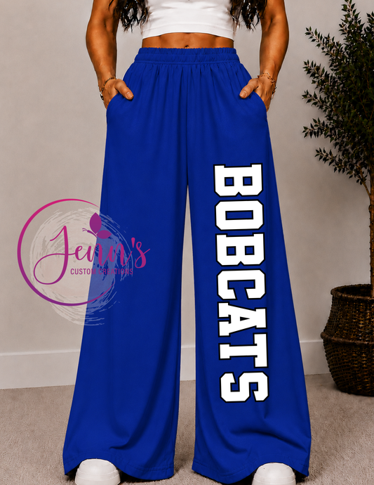 BOBCATS  WIDE LEG PANTS -1