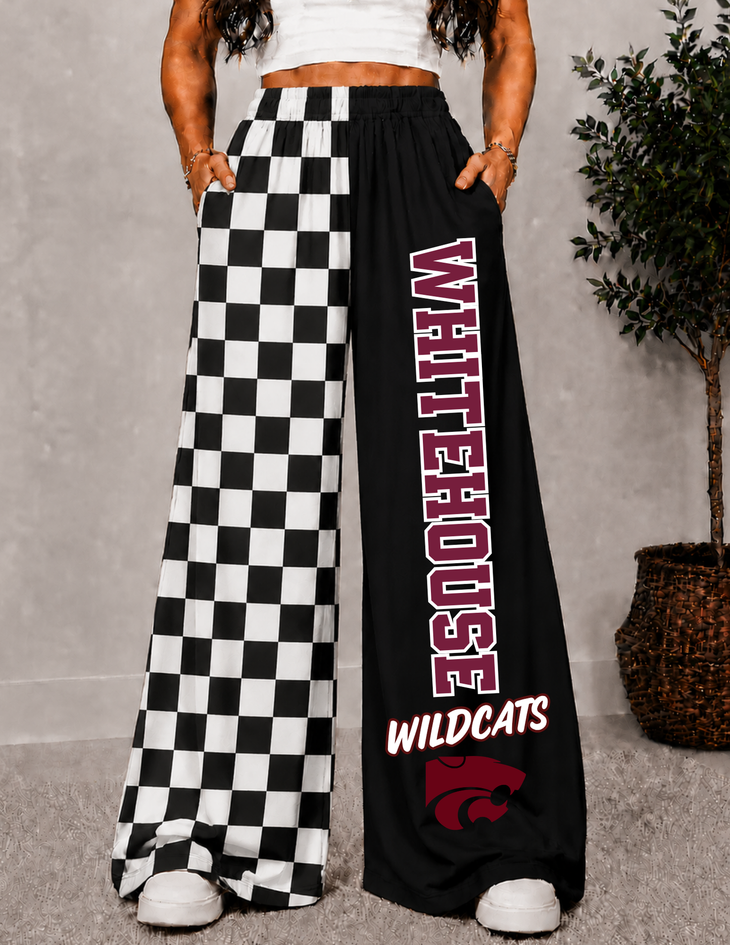 WHITEHOUSE WIDE LEG PANTS -4