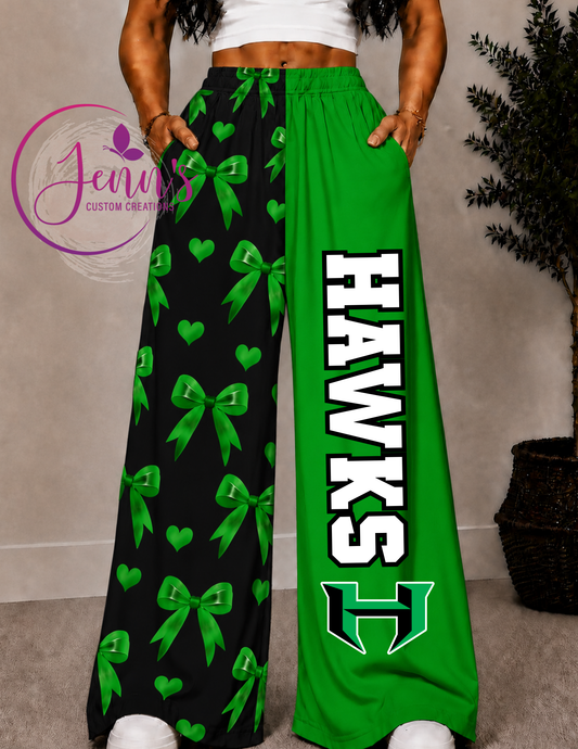 IOWA PARK WIDE LEG PANTS -3B
