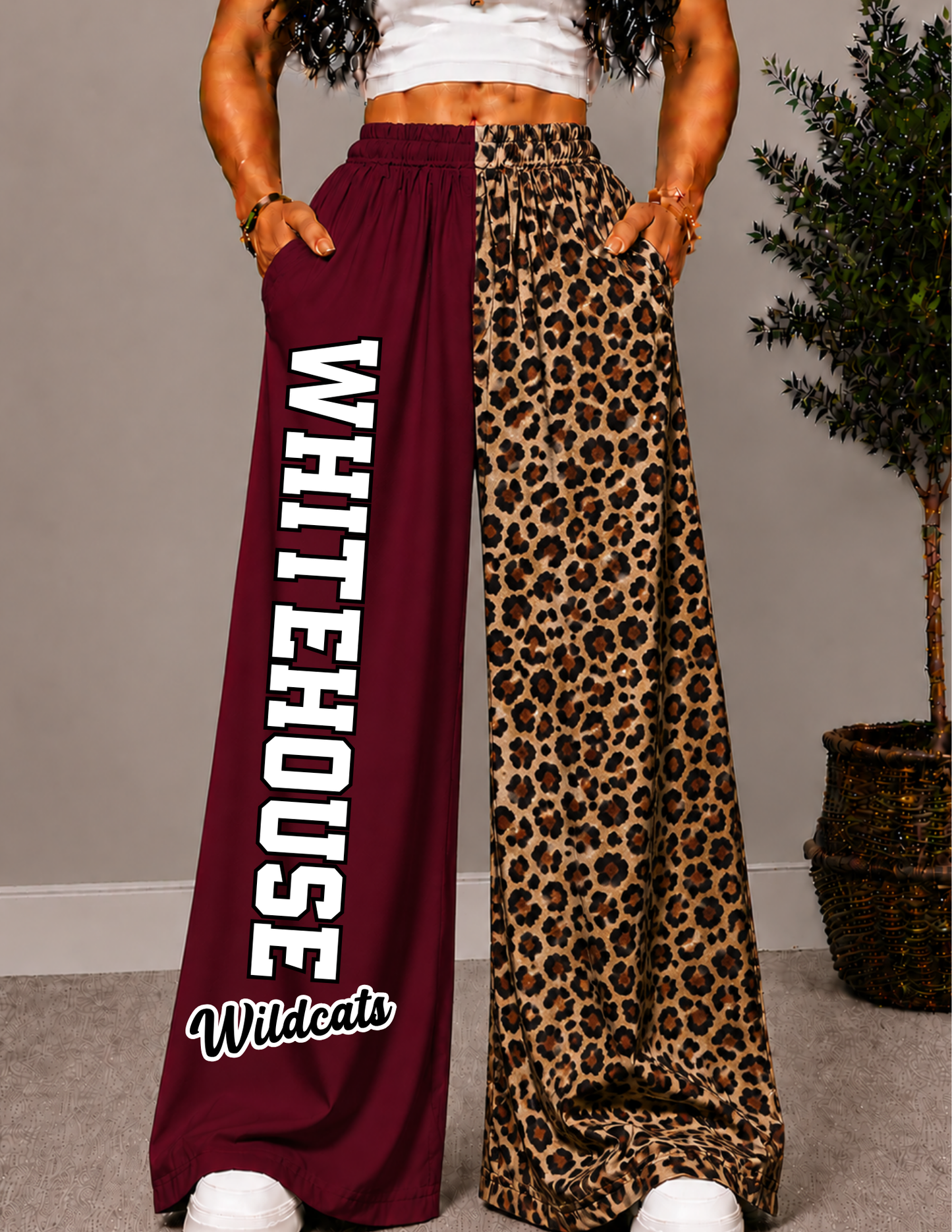 WHITEHOUSE WIDE LEG PANTS -3L