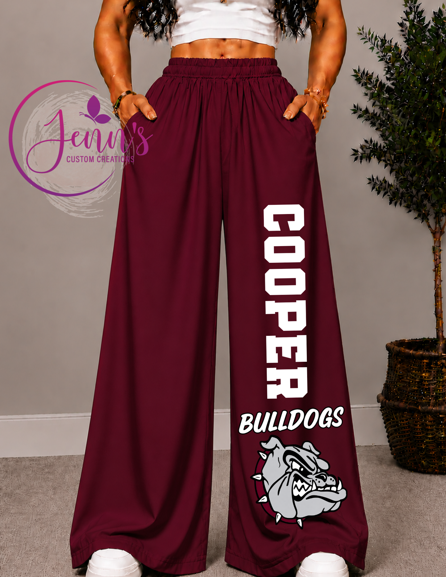COOPER WIDE LEG PANTS -1