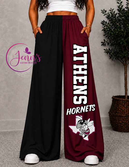ATHENS WIDE LEG PANTS -2