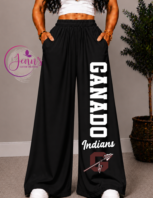 GANADO WIDE LEG PANTS -1