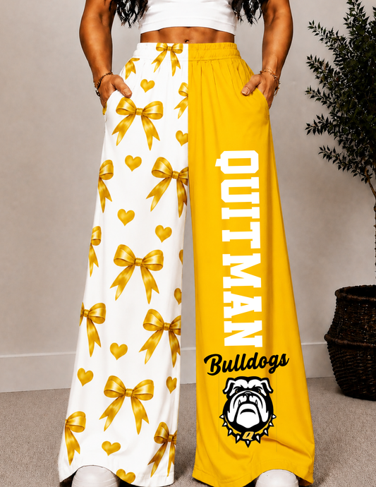 QUITMAN WIDE LEG PANTS -3B