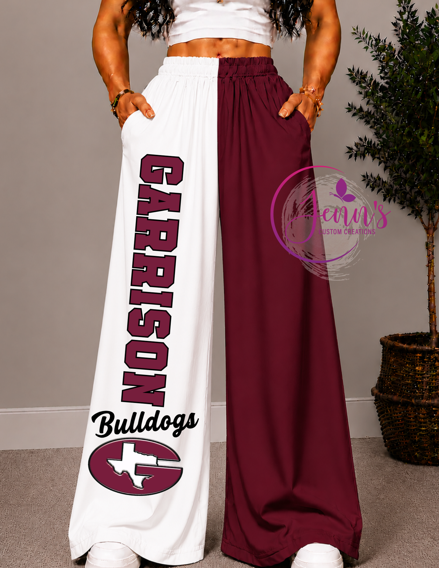 GARRISON WIDE LEG PANTS -2