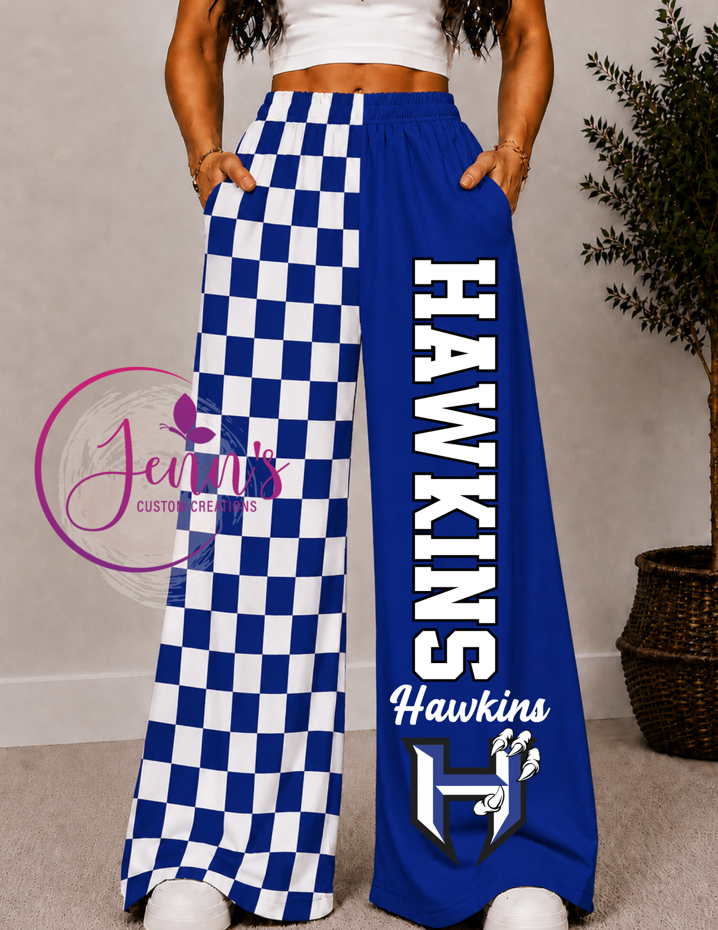 HAWKINS WIDE LEG PANTS -4