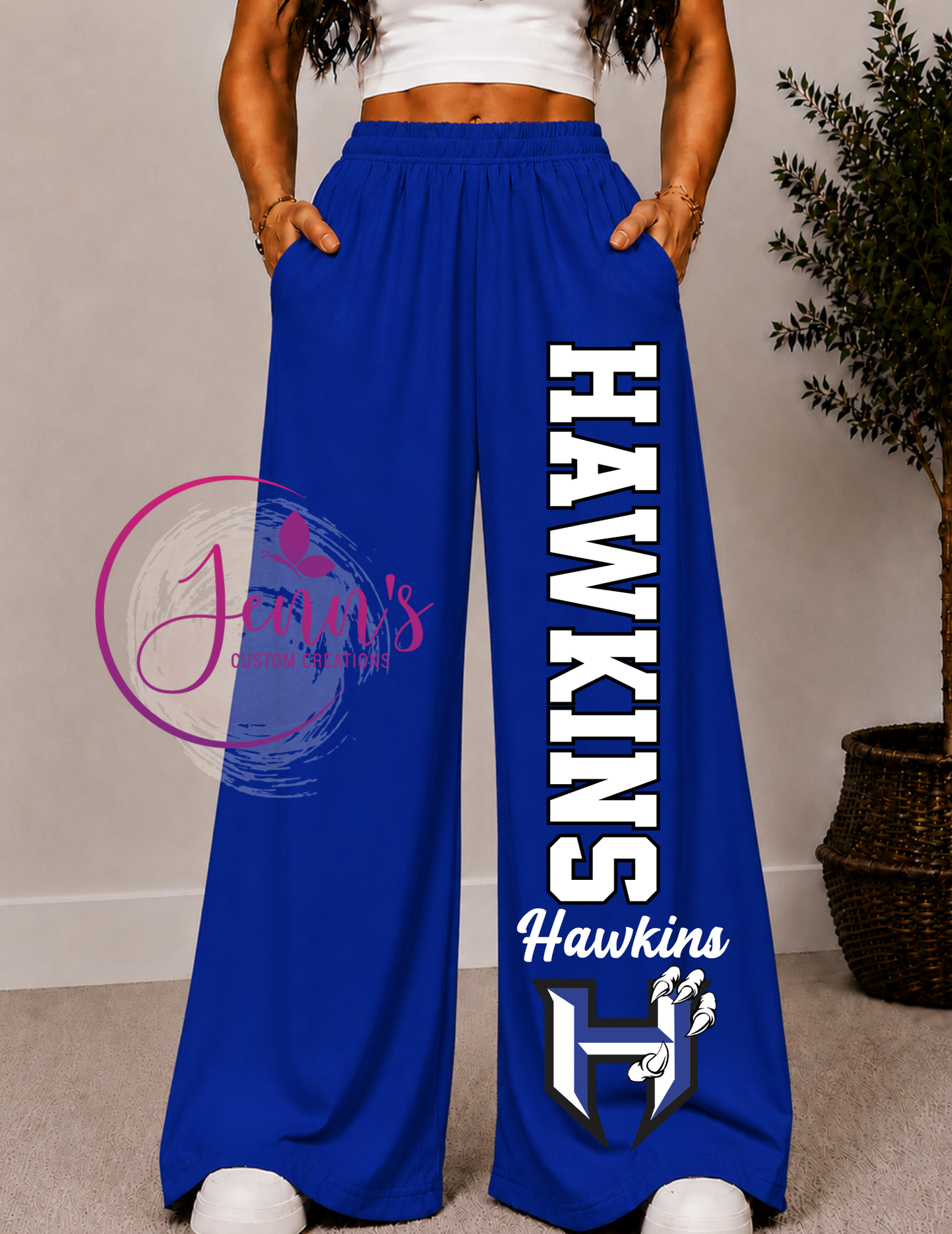 HAWKINS WIDE LEG PANTS -1