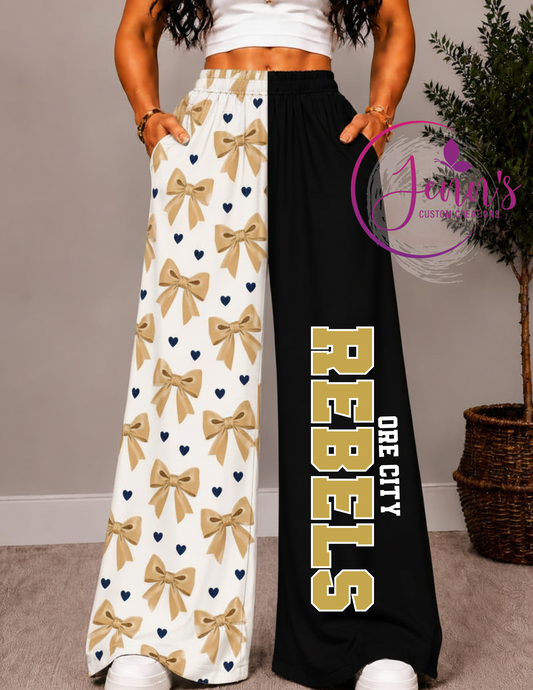 ORE CITY WIDE LEG PANTS -3B
