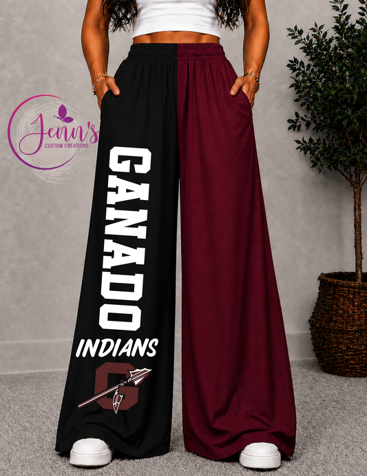 GANADO WIDE LEG PANTS -2