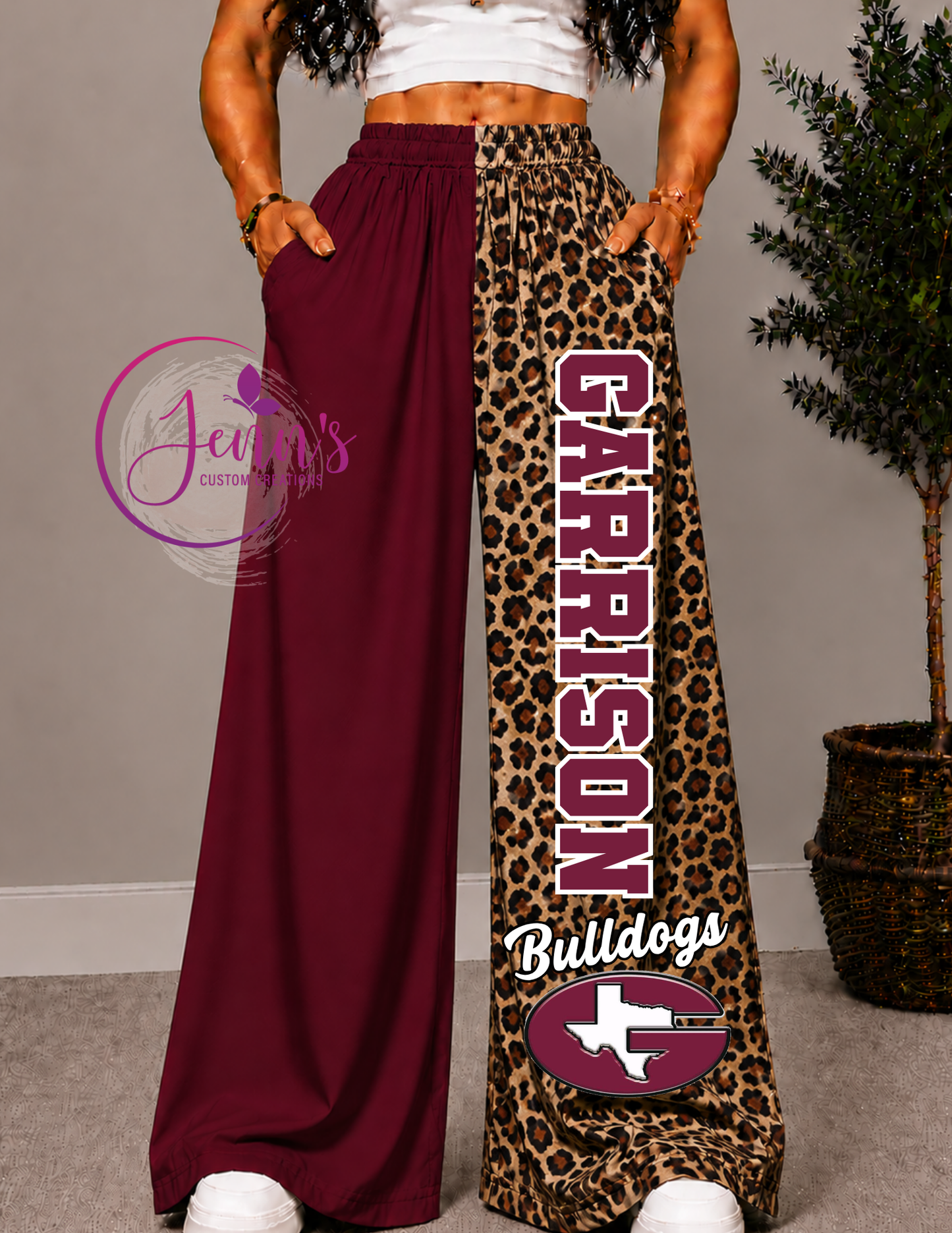 GARRISON WIDE LEG PANTS -3L