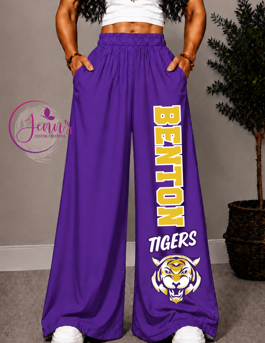 BENTON WIDE LEG PANTS -1