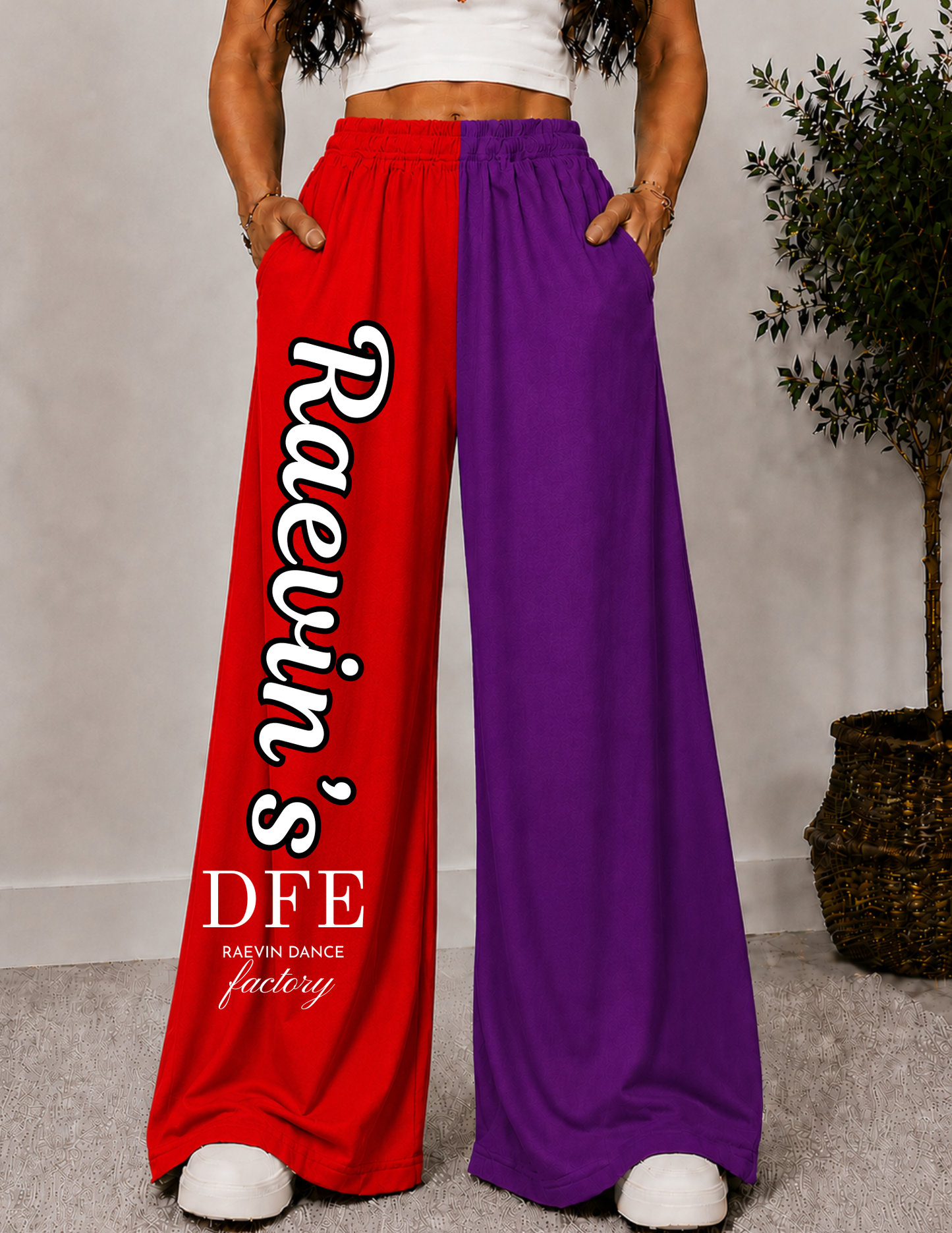 RAEVIN'S DFE WIDE LEG PANTS -2