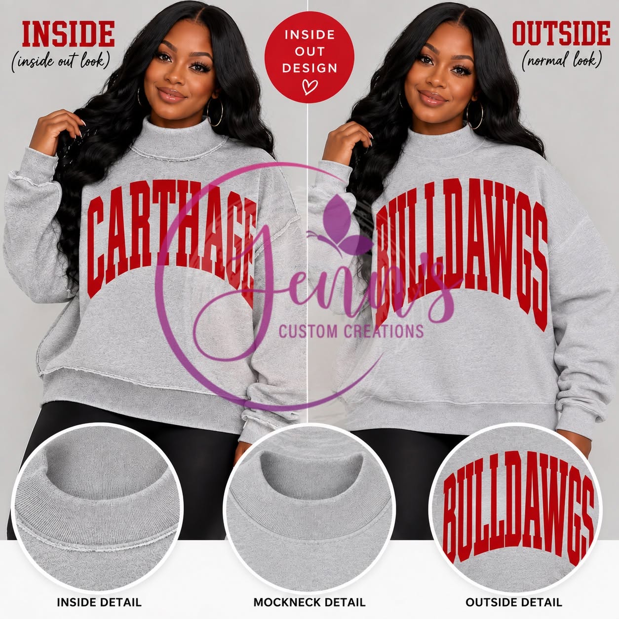 CARTHAGE Mockneck *Pre-Order*