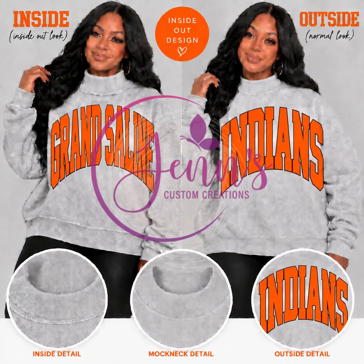 GRAND SALINE Mockneck *Pre-Order*